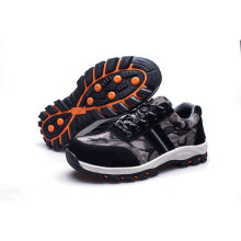 High Quality Hiking Wear Resistant Rubber Bottom Camouflage Safety Footwear